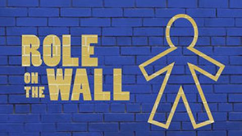 role on the wall drama based instruction large us map poster